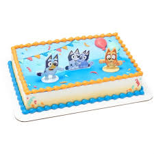 3pc - Bluey Cake Topper