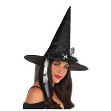 Black Sparkle Witch Hat