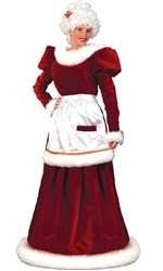 Ultra Velvet Mrs. Santa Costume
