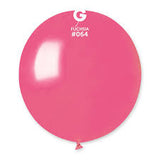 Metallic Fuchsia Gemar Latex Balloons- #064