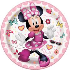 Minnie Mouse 7" Paper Plates - 8ct.