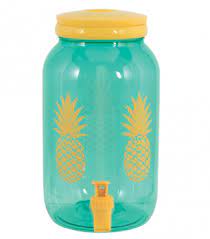 Pineapple 1 Gallon Drink Dispenser