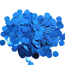 Royal Blue Confetti Dots - 4oz