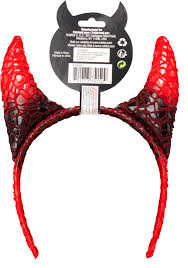 Textured Devil Horn Headband