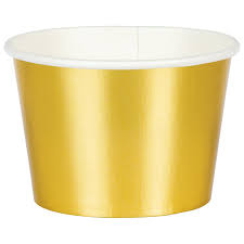 Gold Metallic Treat Cups