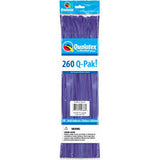 260Q Qualatex Balloons- Violet