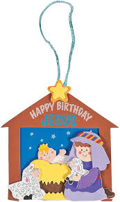 Religious Manger Foam Craft Kits