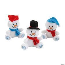 Snowflake Snowman Plush