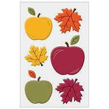 Fall Gel Window Clings