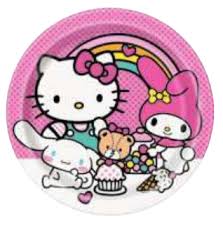 Hello Kitty And Friends 9" Plate