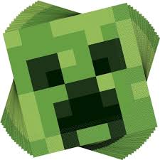 Minecraft Luncheon Napkins