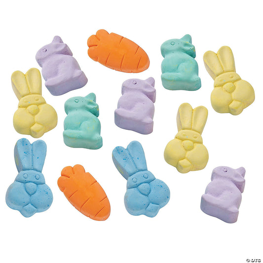 Easter Bunny Chalk Set - 6pcs.