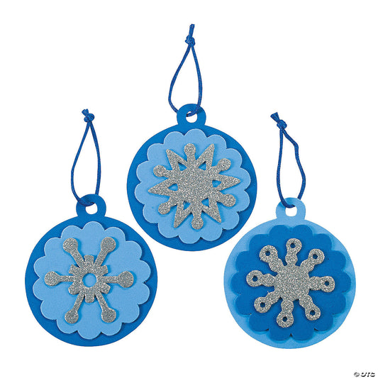 SNOWFLAKE ORNAMET CRAFT KIT