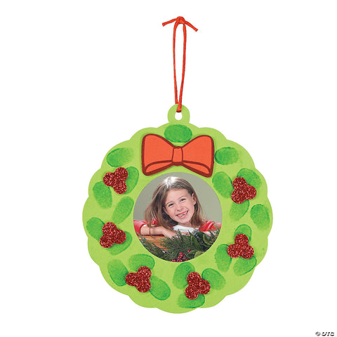 THUMBPRINT WREATH PICTURE FRAME CRAFT KIT