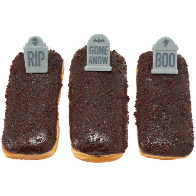 TOMBSTONE DECO-ON SUGAR CANDY CAKE/CUPCAKE TOPPERS