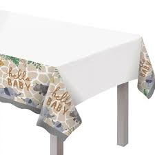 Soft Jungle Plastic Tablecover - 54" x 102"