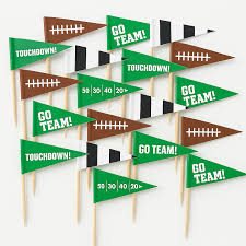 Football Flag Picks - 36ct.