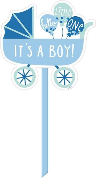 Baby Boy Lawn Sign