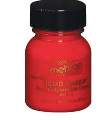 Red Liquid Makeup