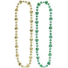 Shamrock Beaded Necklaces