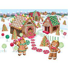 Deluxe Gingerbread Scene Setter