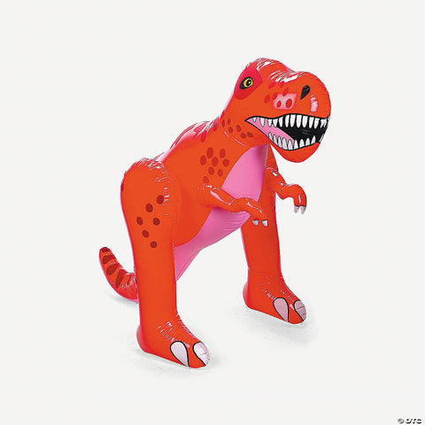 Inflatable Red Dinosaur