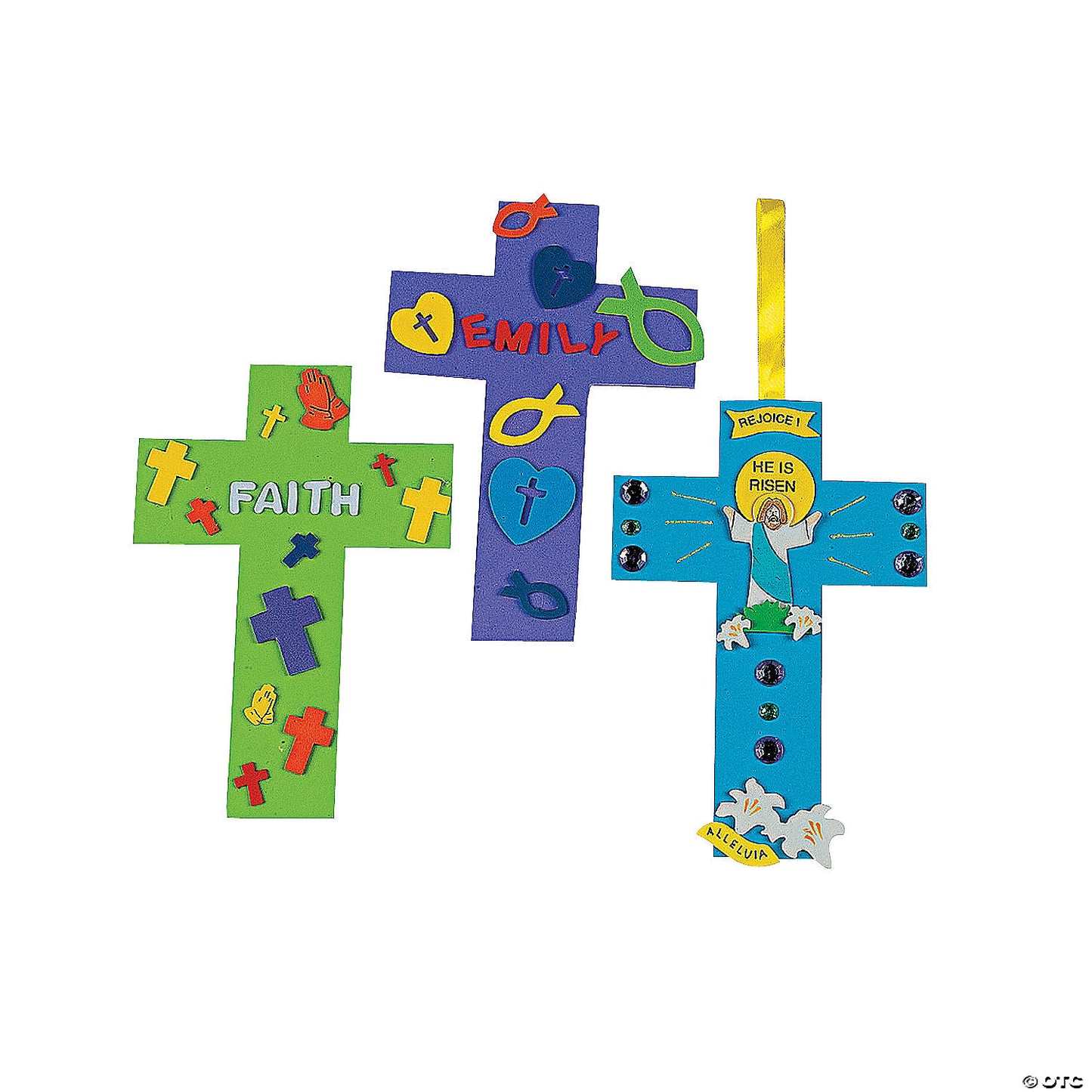 Jumbo Foam Crosses