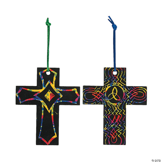 Magic Color Scratch Crosses