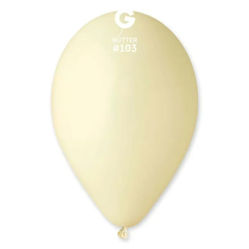 12 Helium Filled Latex Balloons