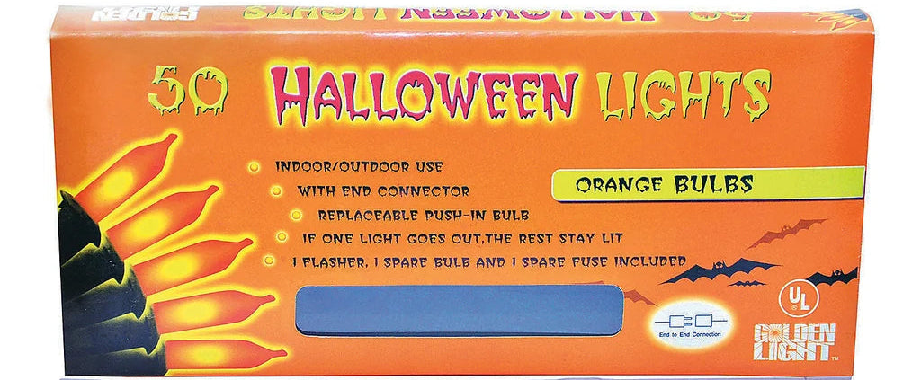 Halloween Orange Light Set