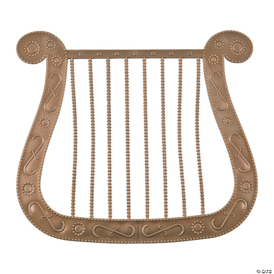 Plastic Angel Harp Costume Prop