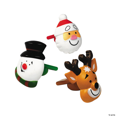 Plastic Holiday Whistles