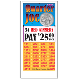 QUARTER JOE INSTANT PULL TAB, 1104 TICKETS