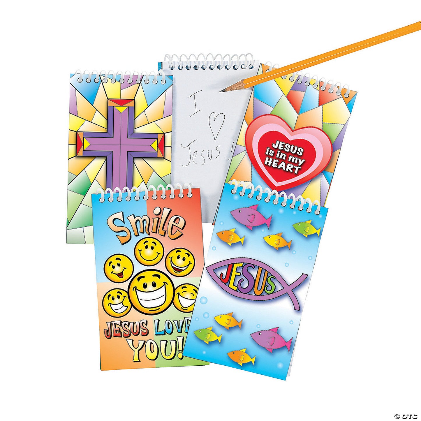 Religious Spiral Notepads