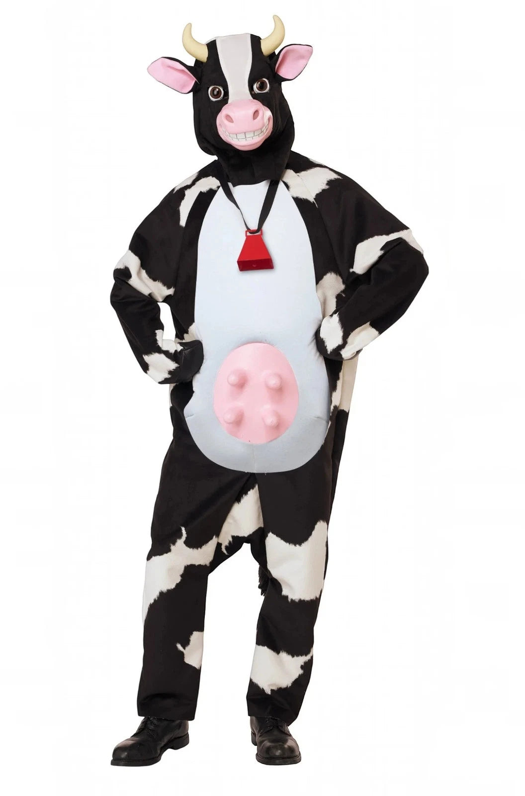Moo-Larious Cow Mascot Costume