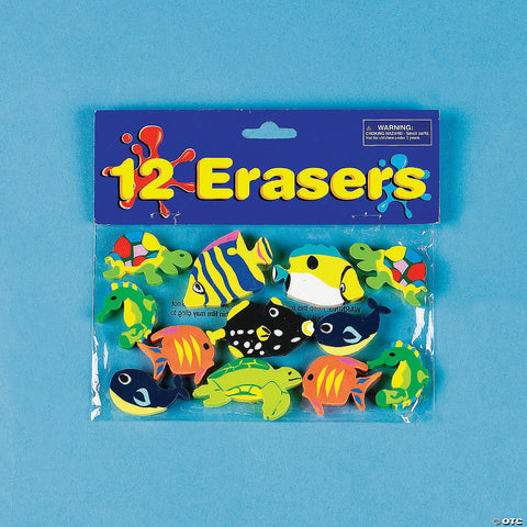 Sea Life Erasers