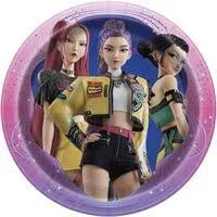 KPop Demon Hunters 7" Paper Plates - 8ct.