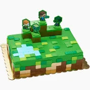 6pc - Minecraft Cake Topper