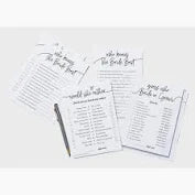 Bridal Shower Games - 75pcs.