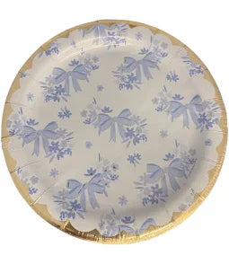 Dainty Bows 7" Paper Plates - 8ct.
