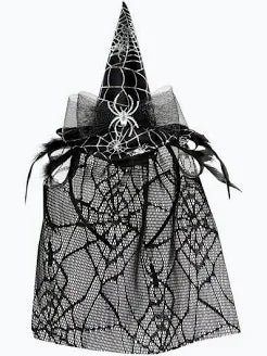 Spider Witch Headband w/ Veil