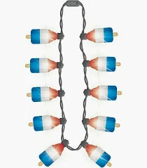 RWB POPSICLE LIGHT UP NECKLACE