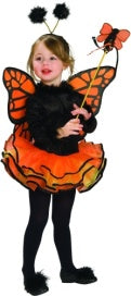 Orange Butterfly Childs Costume