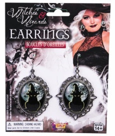 Witches & Wizards Cameo Earrings