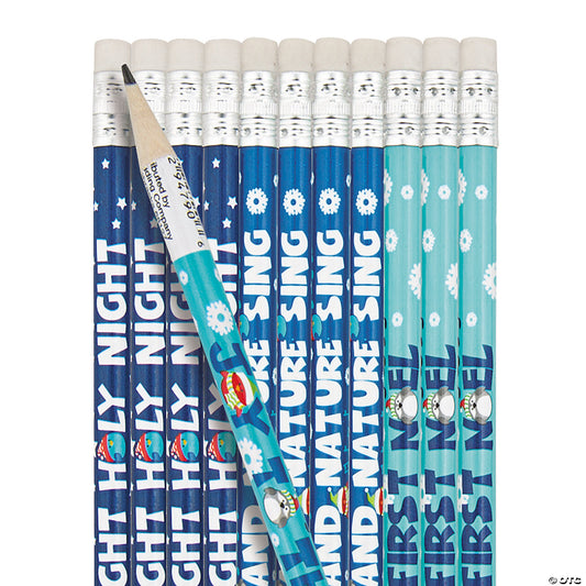 Christmas Carol Pencils