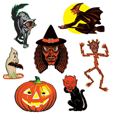 Vintage Halloween Cutouts