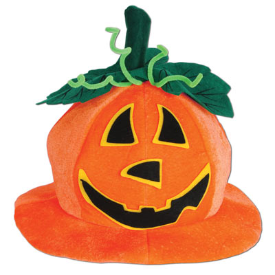 Felt Pumpkin Hat
