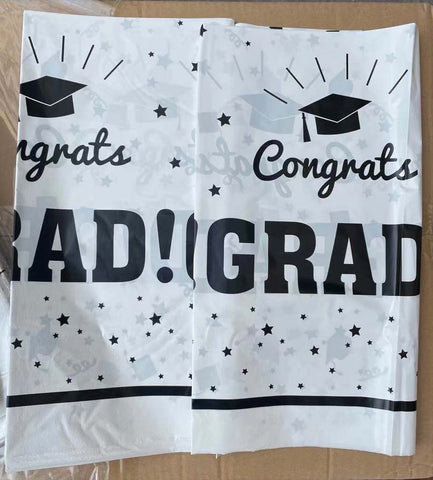 Congrats Grad Plastic Tablecover