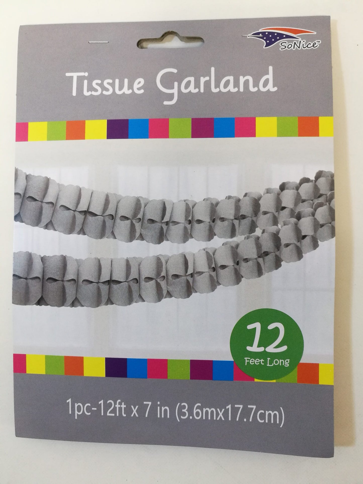 TISSUE GARLAND 20+ COLOR OPTIONS