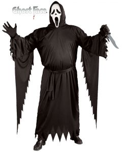 ADULT GHOST FACE PLUS SIZE COSTUME